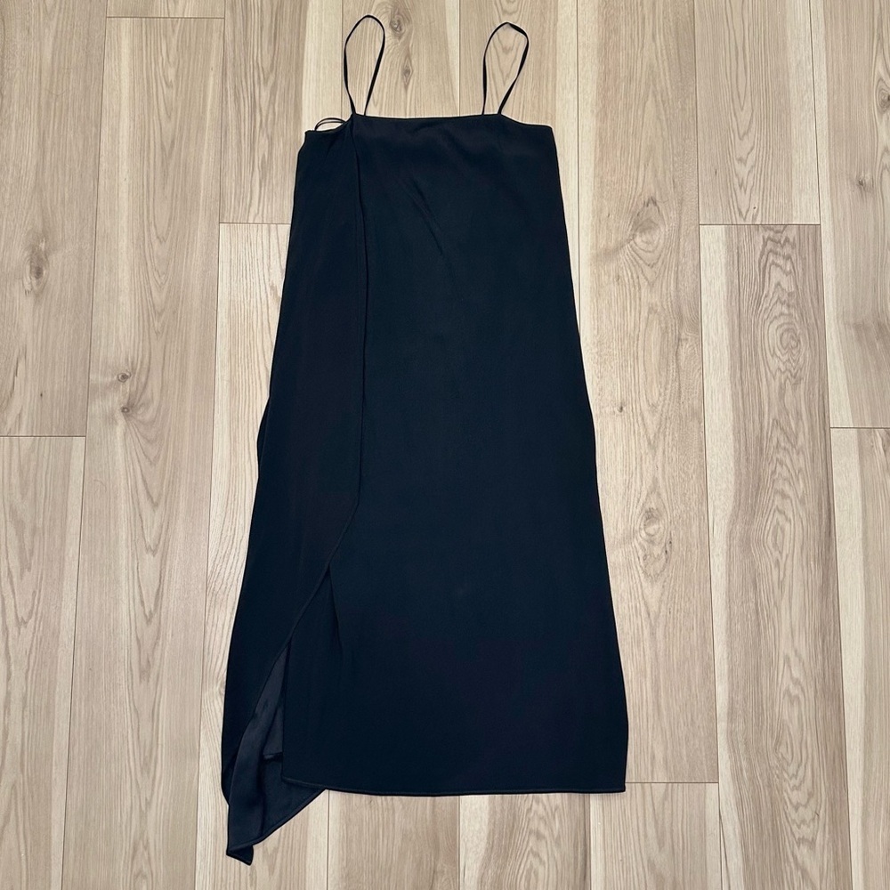 Helmut Lang Navy Maxi Dress - Picture 4 of 8